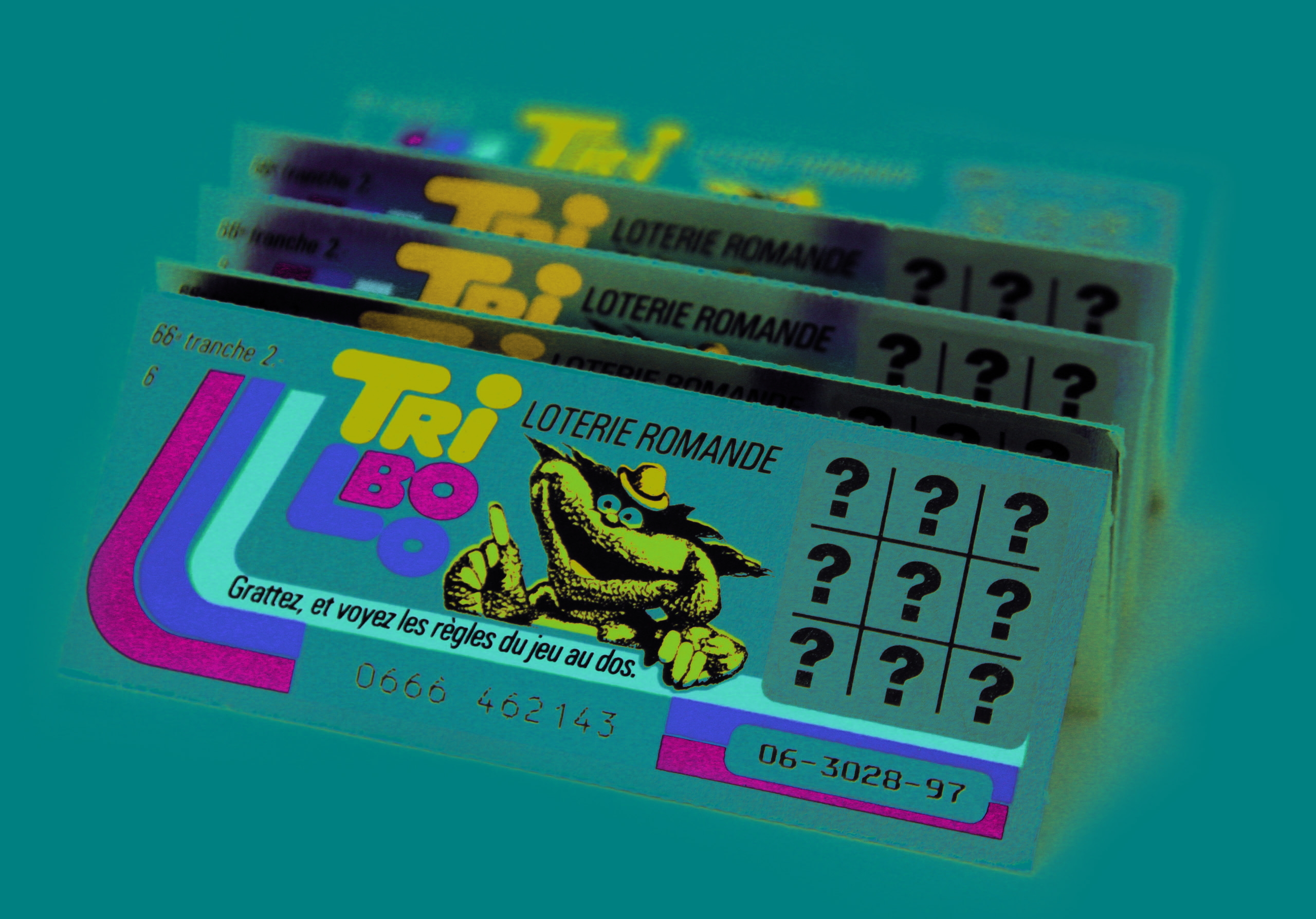 Premier billet de Tribolo sorti en 1985